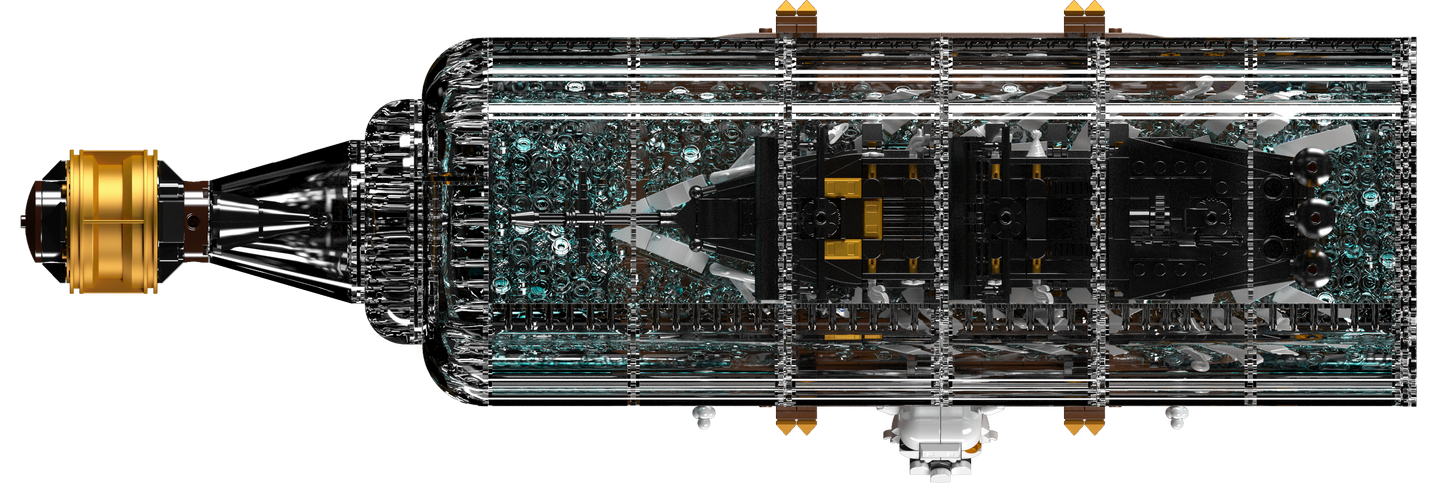 Pirates Ship In a Bottle