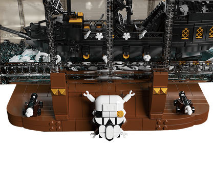 Pirates Ship In a Bottle