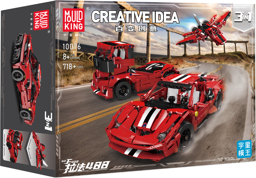 Creative 3-in-1 Transformative Building Set