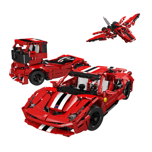 Mould King 10076 Creative 3-in-1 Transformative Building Set | 718 Pcs