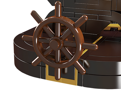 The Mini Queen Revenger Ship In a Bottle