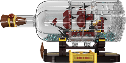 The Mini Queen Revenger Ship In a Bottle