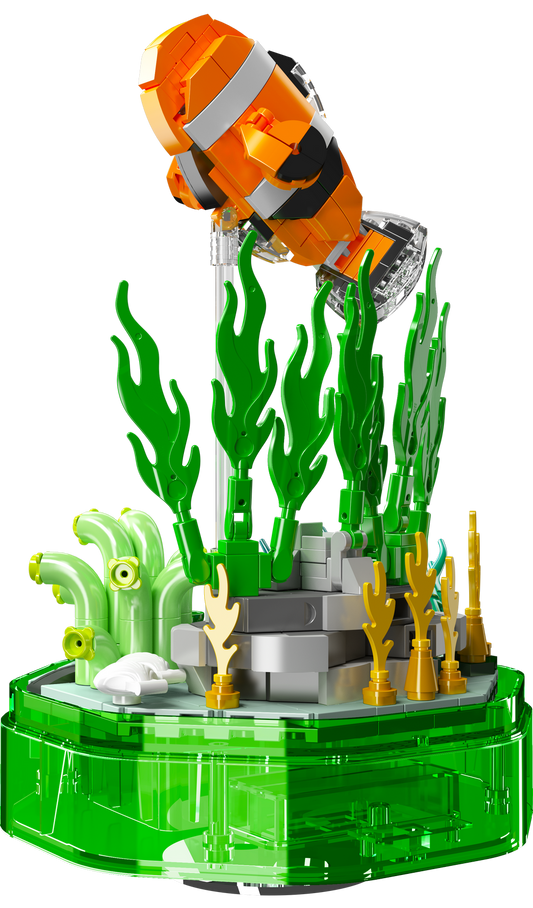 Mould King 10102 Clownfish Music Box Building Set | 426 Pcs