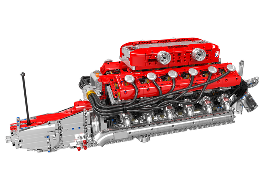 Mould King 10169 Italian Supercar V12 Engine Building Set | 3,472 Pcs