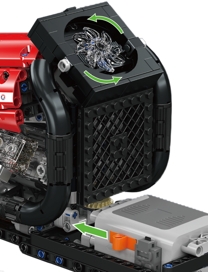 Motorized STR13 V6 Engine