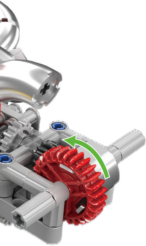 Motorized STR13 V6 Engine