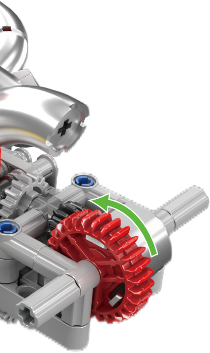 Motorized STR13 V6 Engine