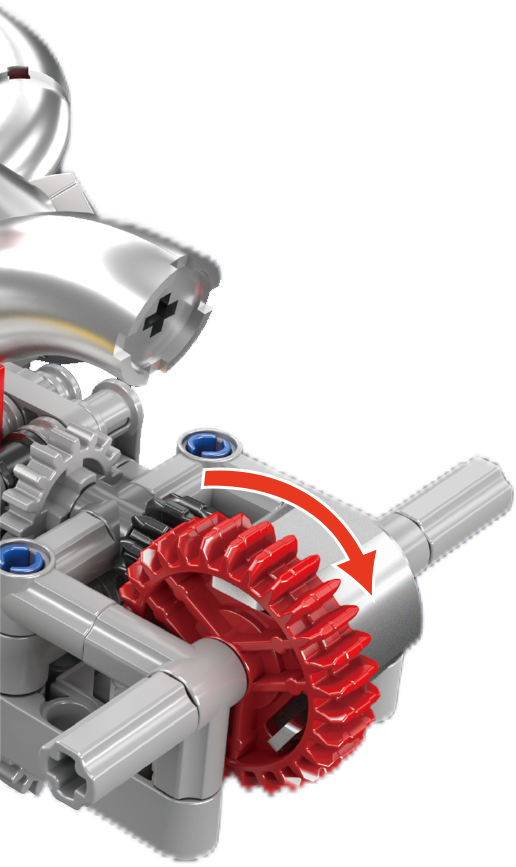 Motorized STR13 V6 Engine