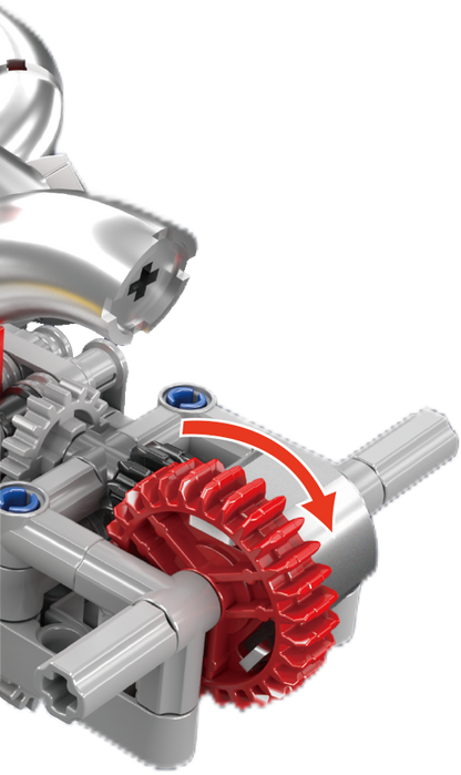 Motorized STR13 V6 Engine