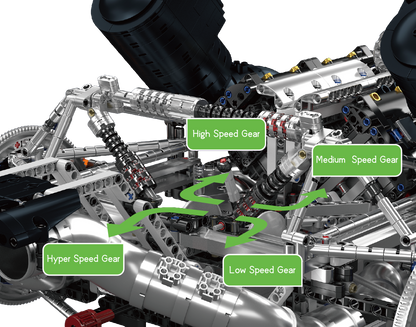 JZK V8 Hyper Engine
