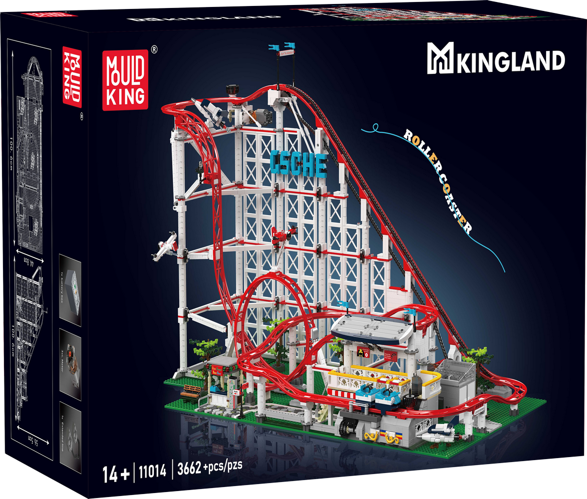 Motorized Roller Coaster Model