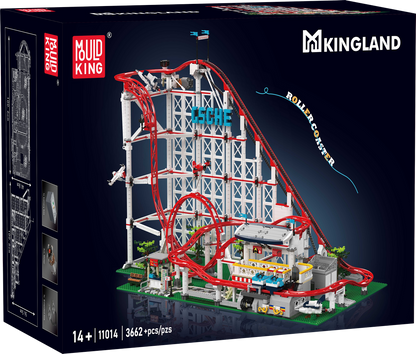 Motorized Roller Coaster Model