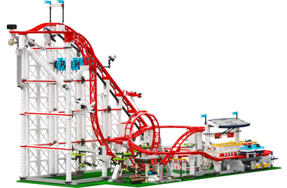 Motorized Roller Coaster Model