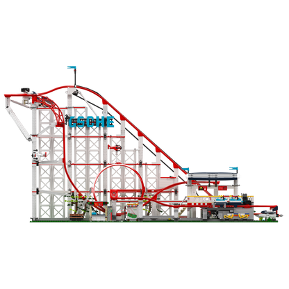 Motorized Roller Coaster Model