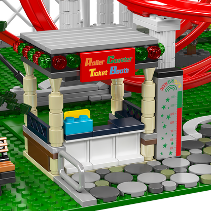 Motorized Roller Coaster Model