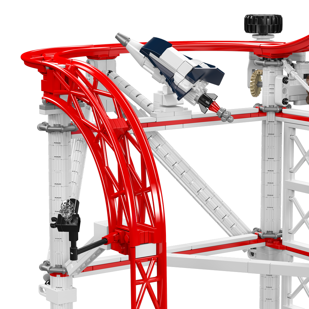 Motorized Roller Coaster Model