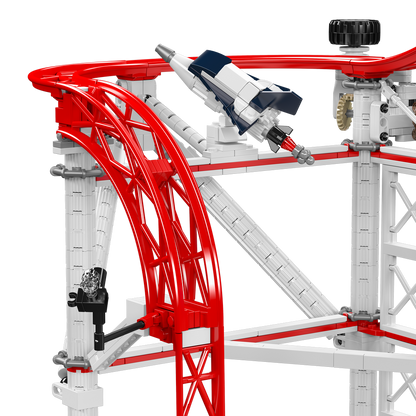 Motorized Roller Coaster Model
