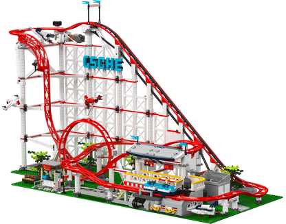 Motorized Roller Coaster Model