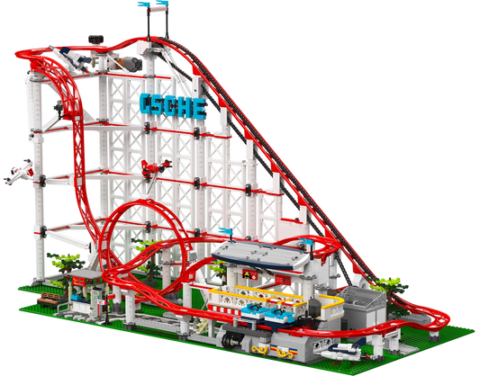 MOULD KING 11014 Motorized Roller Coaster Model Building Set | 3,646 PCS