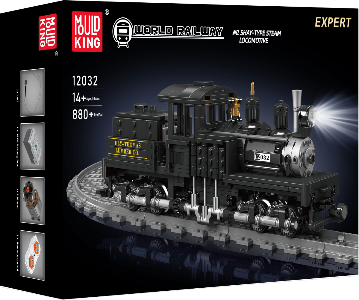 Shay-type Steam Locomotive
