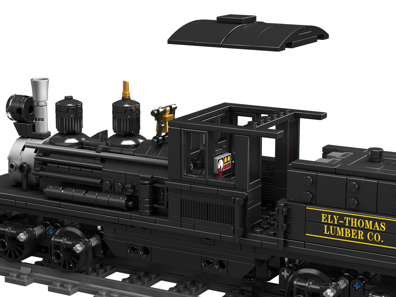 Shay-type Steam Locomotive