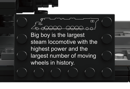 Big Boy 4-8-8-4 Steam Locomotive