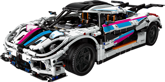 Mould King 13120S Regera Hypercar Remote Controlled Model Building Set | 3,063 PCS
