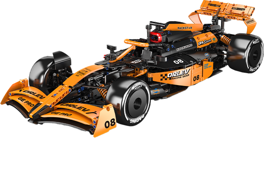 Mould King 13208 1:8 Scale MCL Racing Car Model Building Set | 1,480 PCS