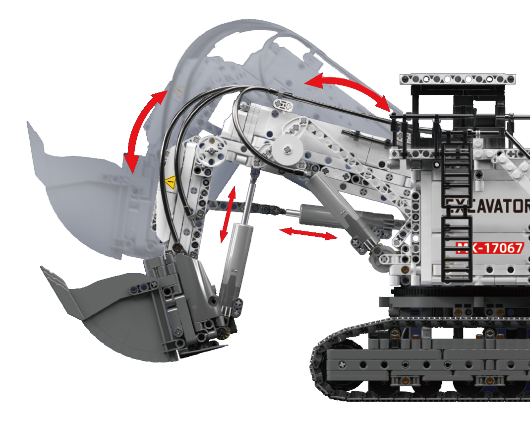 Remote Controlled Mining Excavator