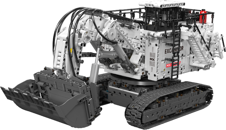 Remote Controlled Mining Excavator