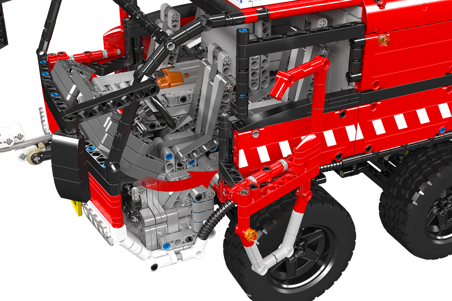 Pneumatic Firefighter Vehicle