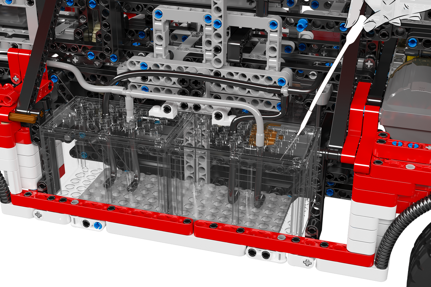 Pneumatic Firefighter Vehicle