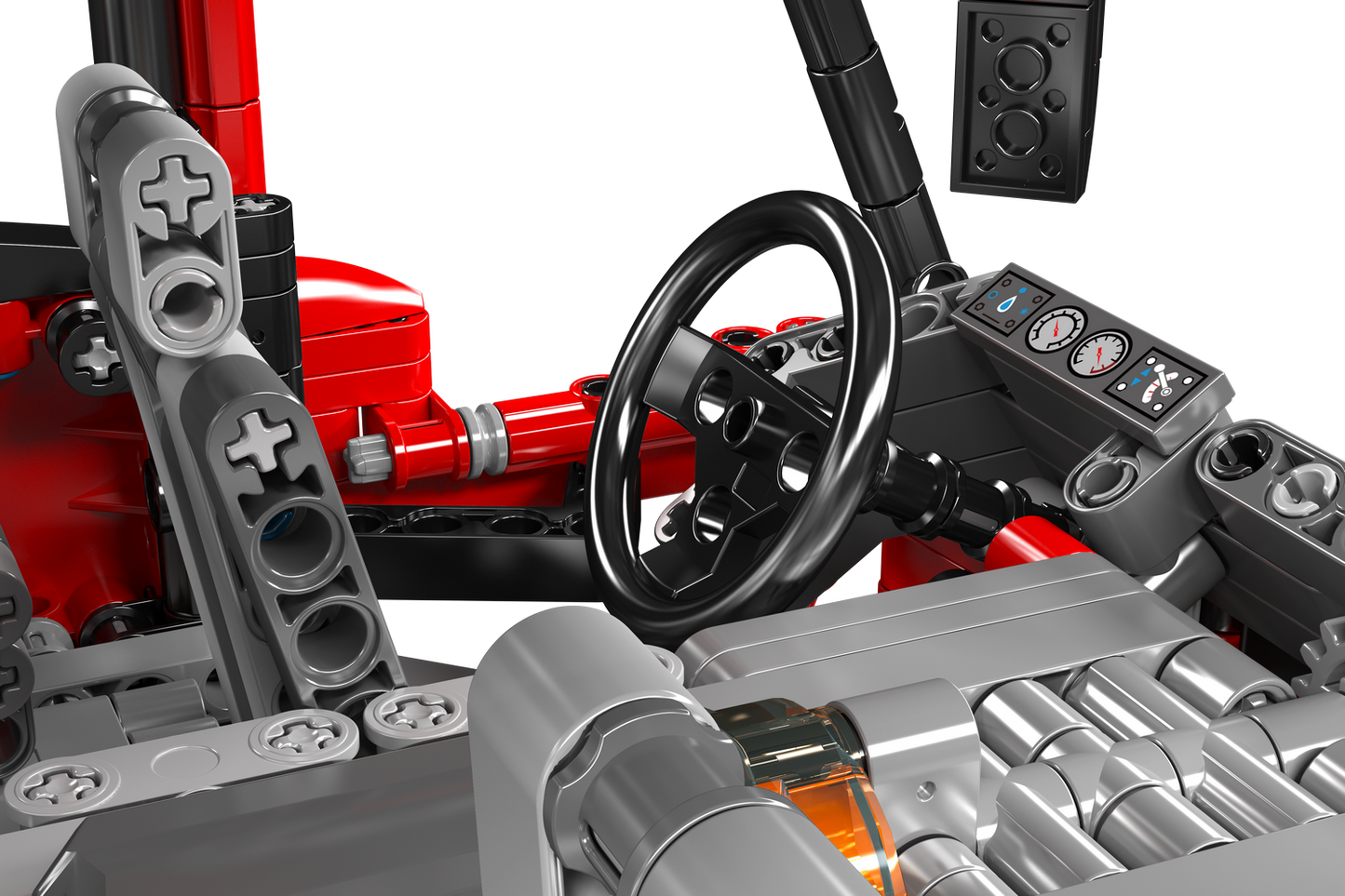 Pneumatic Firefighter Vehicle