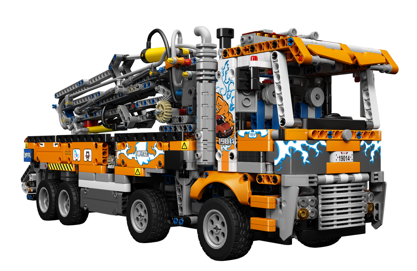 Pneumatic Concrete Pump Truck