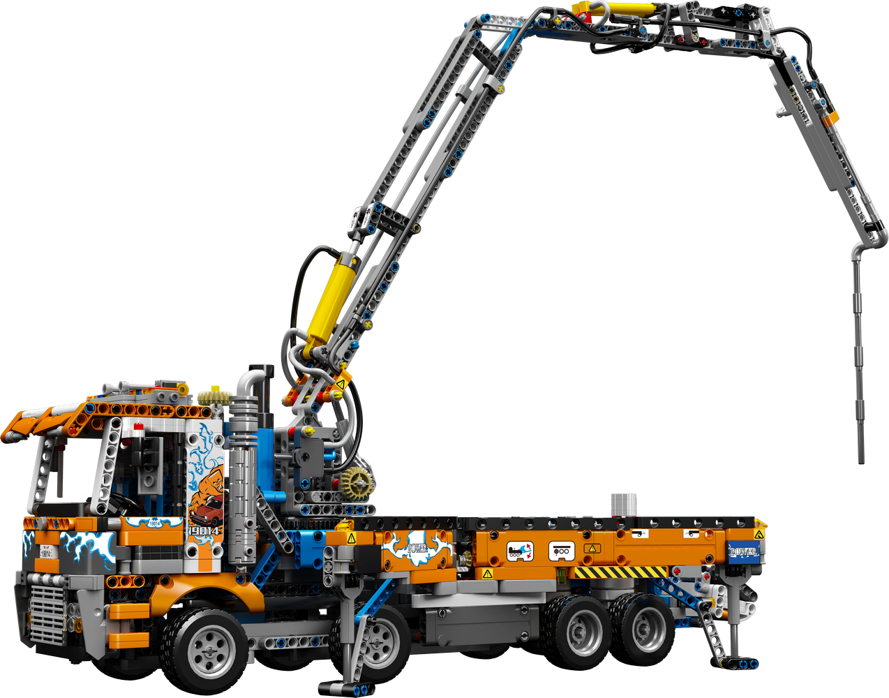 Pneumatic Concrete Pump Truck