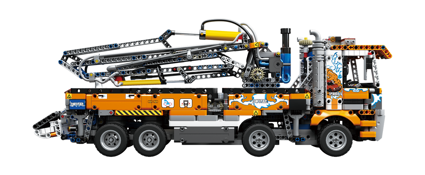 Pneumatic Concrete Pump Truck