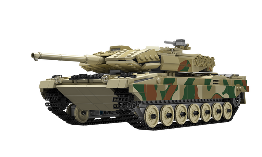 Mould King 20020S Remote Controlled LEOPARD 2 Tank Building Set | 1,100 Pcs