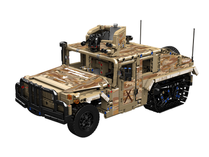 Remote-Controlled Desert Tracked Humvee
