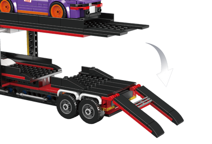 Sports Car Transporter Truck