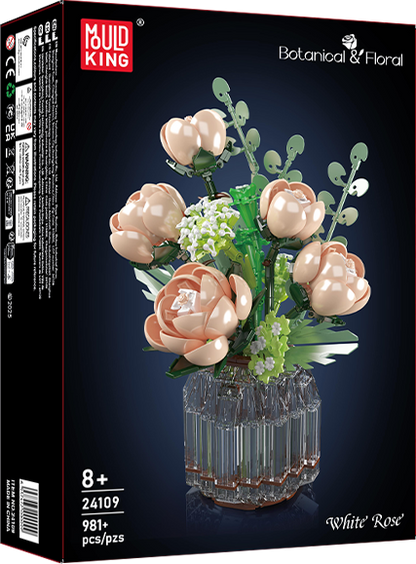 White Rose Flower Bouquet