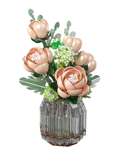 White Rose Flower Bouquet