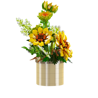 Potted Sunflowers