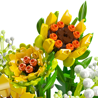 Potted Sunflowers