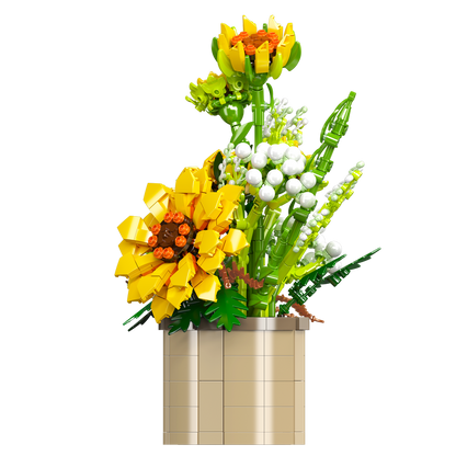 Potted Sunflowers