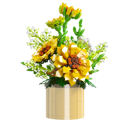 Potted Sunflowers