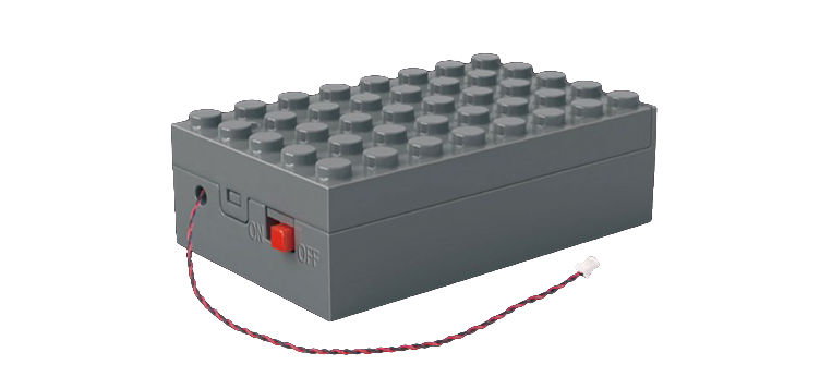 (Lego Compatible) Stackable Mini Car Display Case with LED Light