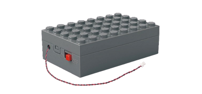 (Lego Compatible) Stackable Mini Car Display Case with LED Light