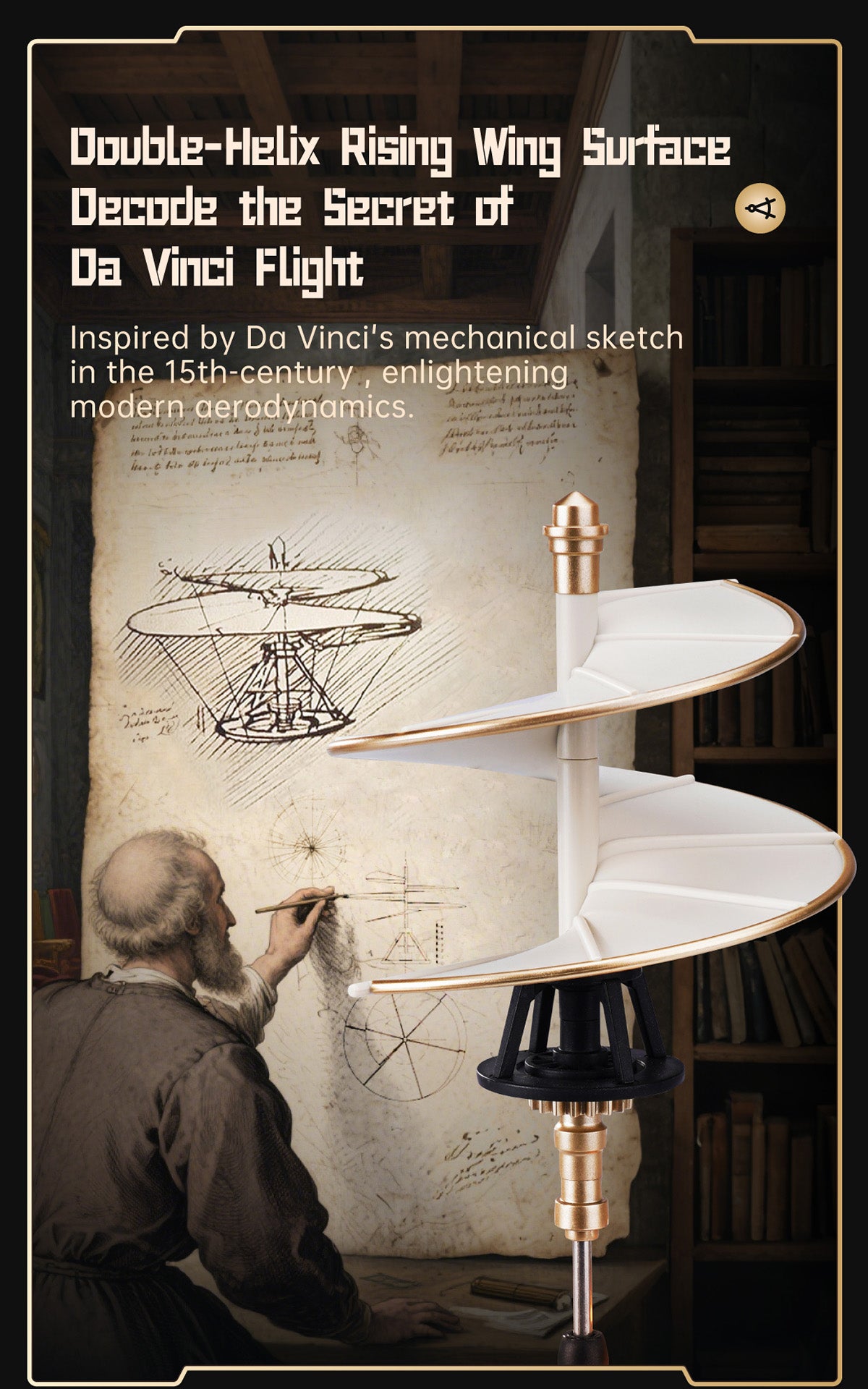 Leonardo da Vinci's Helicopter