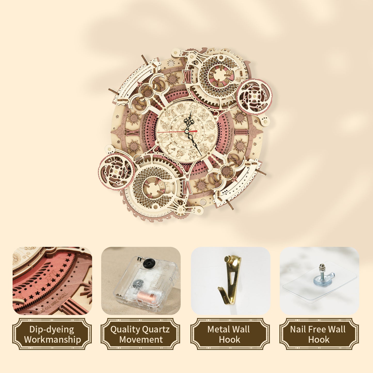 Zodiac Wall Clock