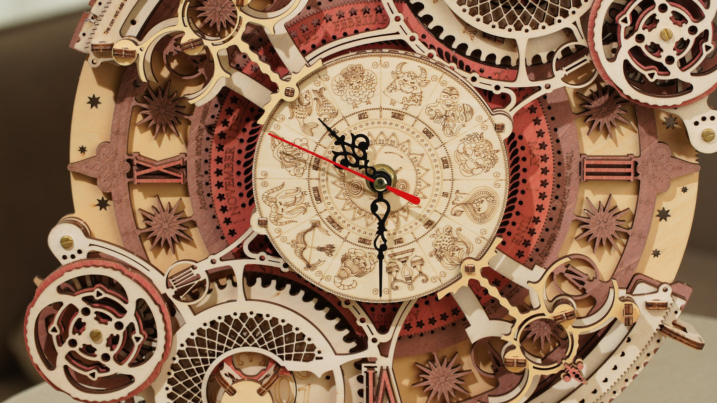 Zodiac Wall Clock
